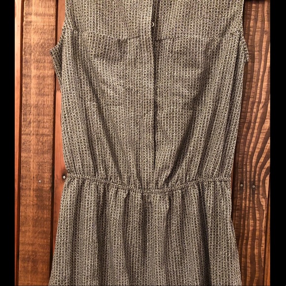 Merona size small green white patterned dress - Picture 2 of 3